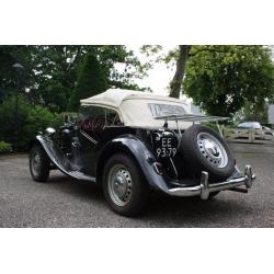 MG TD 1954 zwart / zeer goede conditie