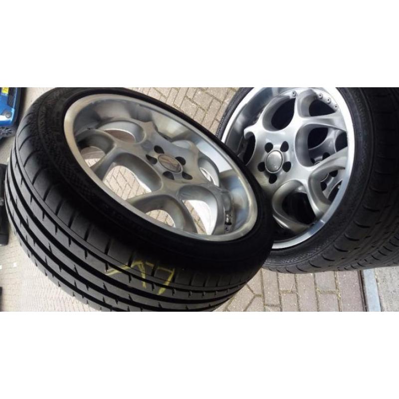 Volkswagen Golf 4/Seat Leon zomer banden velg 18 steek 5x100