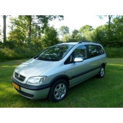 Opel Zafira 1.6 16V aug.2003 Grijs 7 personen + NAP + AIRCO!