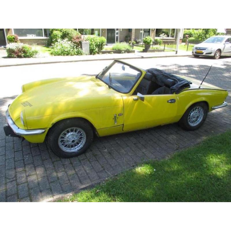 Triumph Spitfire 1500 1978 Opknapper SCHUURVONDST NU 2299,-!