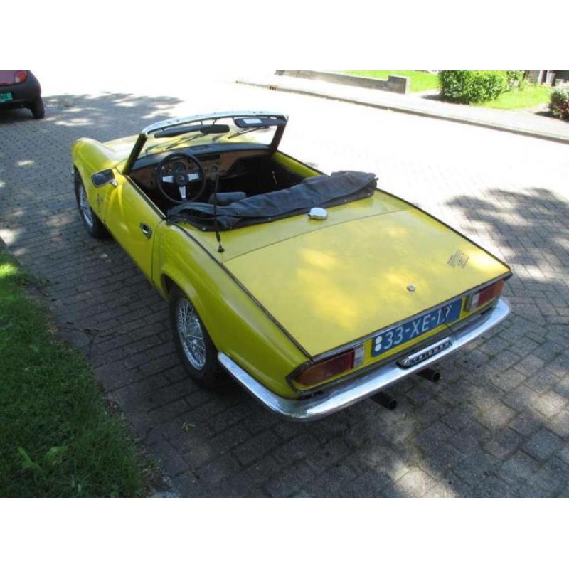 Triumph Spitfire 1500 1978 Opknapper SCHUURVONDST NU 2299,-!