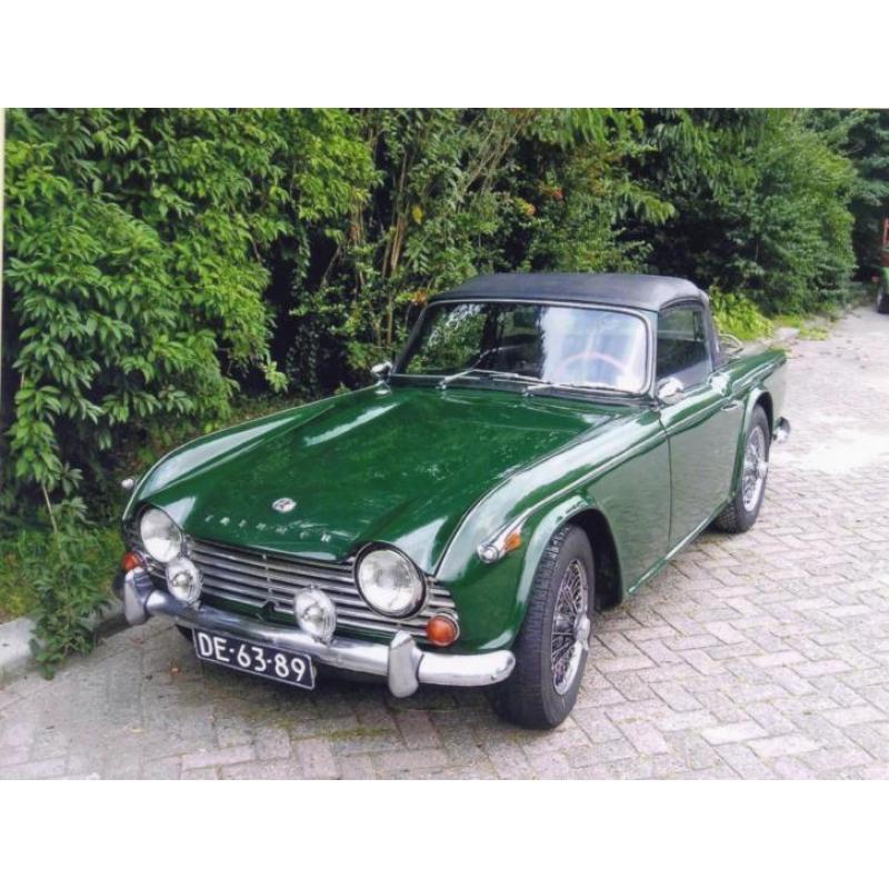 Triumph TR 4A 1965 Groen