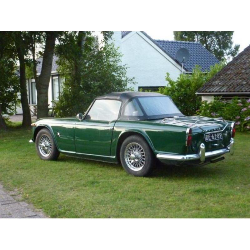 Triumph TR 4A 1965 Groen