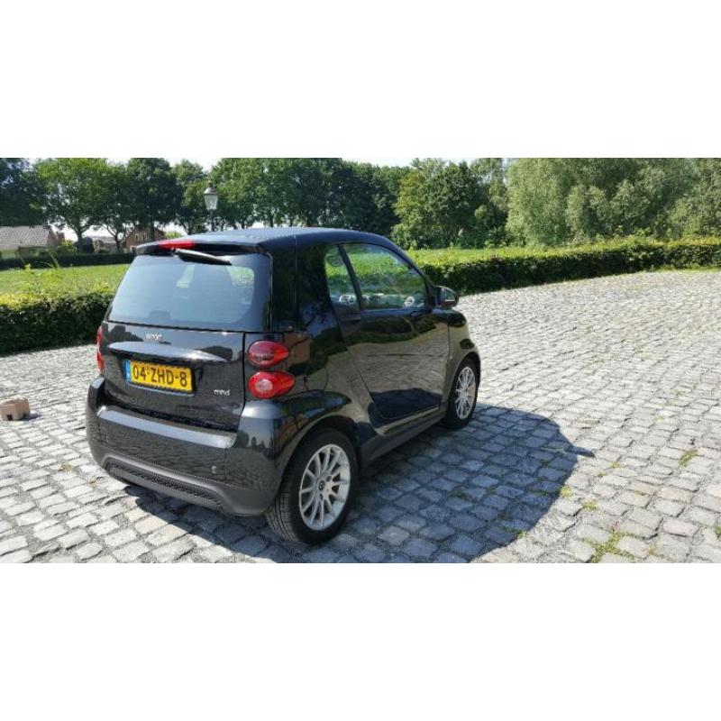 Smart Fortwo 1.0 45KW Coupe MHD AUT 2012 Zwart