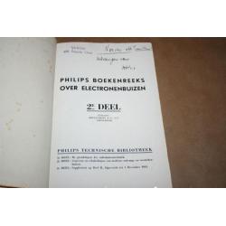 Moderne ontvang- en versterkerbuizen - Philips uitgave 1940!
