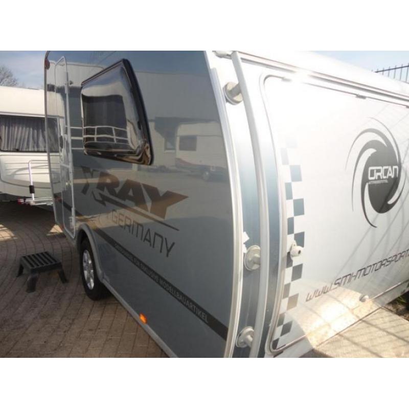 Dethleffs Campy Luxus 1000 kg met garage 2009 NU € 8250,-