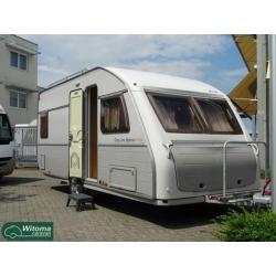 Kip Grey Line 47 TDB nette caravan met mover