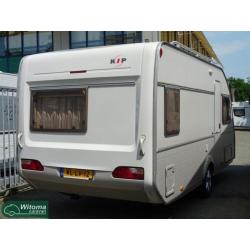 Kip Grey Line 47 TDB nette caravan met mover