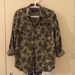 10 Deep Camo overhemd supreme Skateboarding camoflage swag