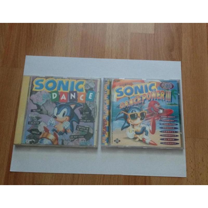 Sonic Dance Power CD's jaren '90