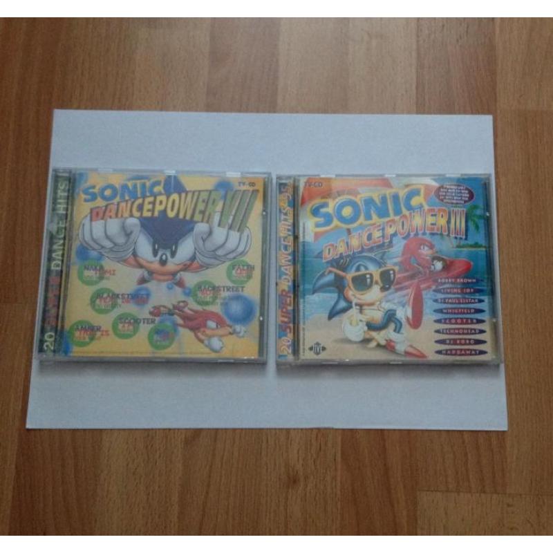 Sonic Dance Power CD's jaren '90