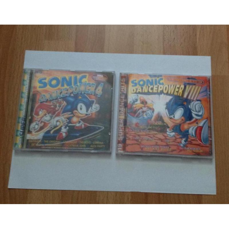 Sonic Dance Power CD's jaren '90