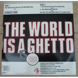 MORGAN KHAN FEAT. JEFFREY GUISHARD Was the world a ghetto 12