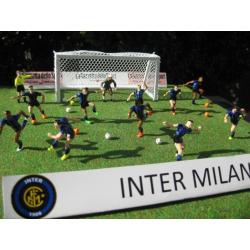 INTER MILAN en JUVENTUS voetbalpoppetjes