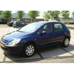 Peugeot 307 1.4 5DR 2001 Blauw