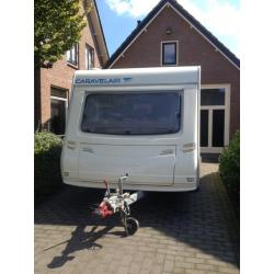 Caravan Caravelair 426 bamba de luxe met stapelbed