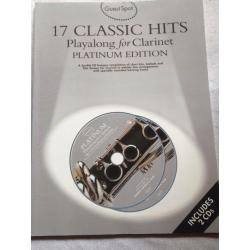 Guest Spot 17 Classic Hits Playalong Klarinet + Cd's