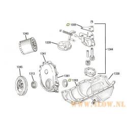 Carterpan pakking - Jeep 4.0 L motoren '91 - '06