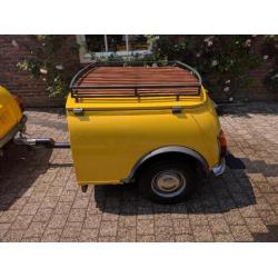 VERKOCHT Super mooie classic mini aanhanger