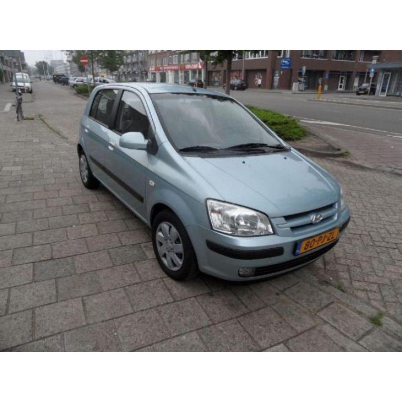 Hyundai Getz 1.3,airco,nw apk,NAP,5deurs,nw staat (bj 2004)