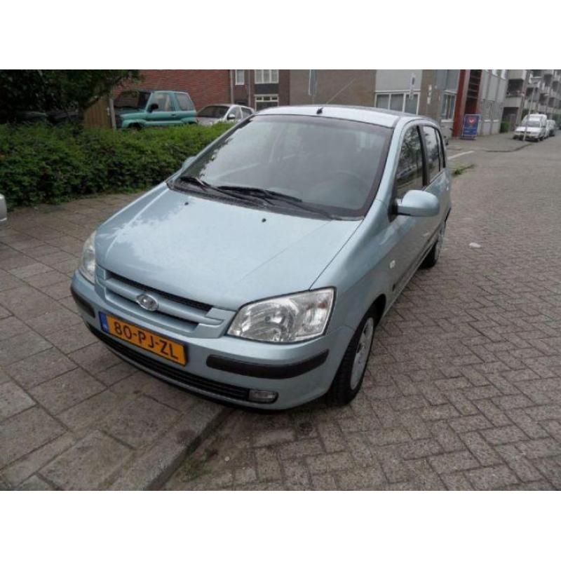 Hyundai Getz 1.3,airco,nw apk,NAP,5deurs,nw staat (bj 2004)