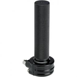 1" Single Cable Whiskey Throttle Black