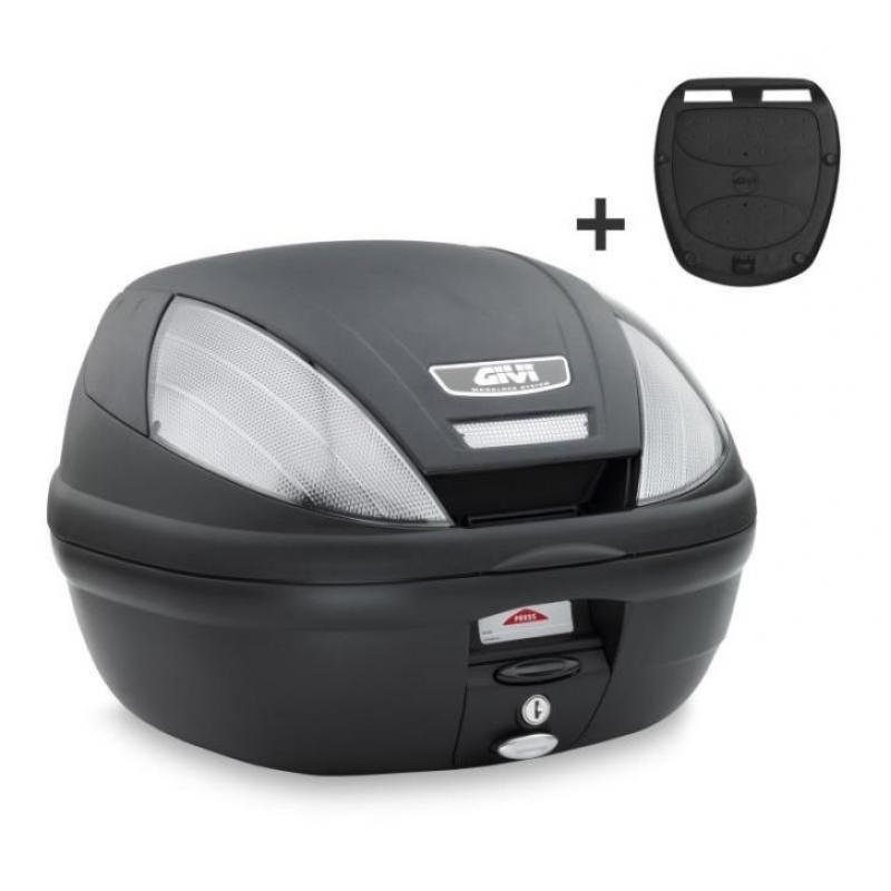 Top case givi e370 monolock 39 l zwart