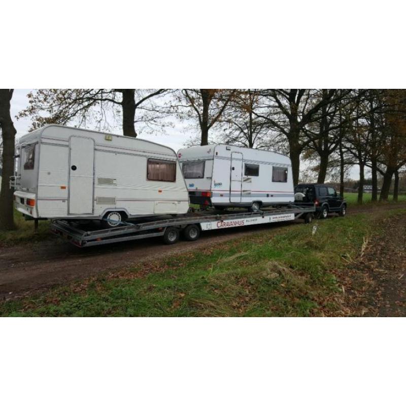 Gezocht Caravans van 3.50 mtr. t/m 5.00 mtr.