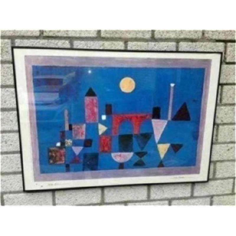 Paul Klee 1928 "Rote Brücke" Aquarell KSB DEN BOSCH BT