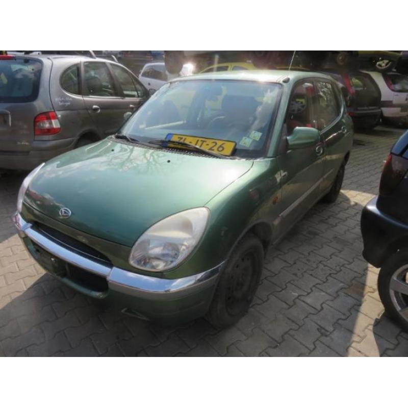 Vele delen Daihatsu Sirion 1.0 1999 Groen