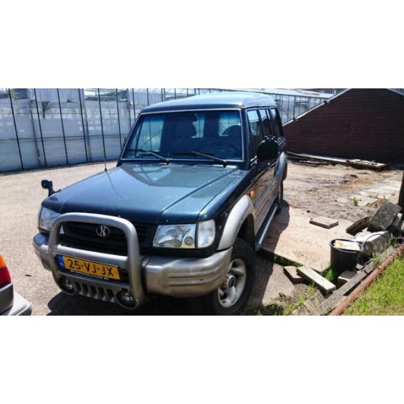 Onderdelen hyundai galopper 2.5td