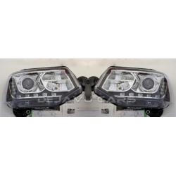 VW T5 Facelift Koplampen Xenon look LED TRU DRL 2009-2015