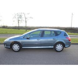 Peugeot 407 2.0 16V SW XR 2005 Grijs Dealer-onderhouden. TOP