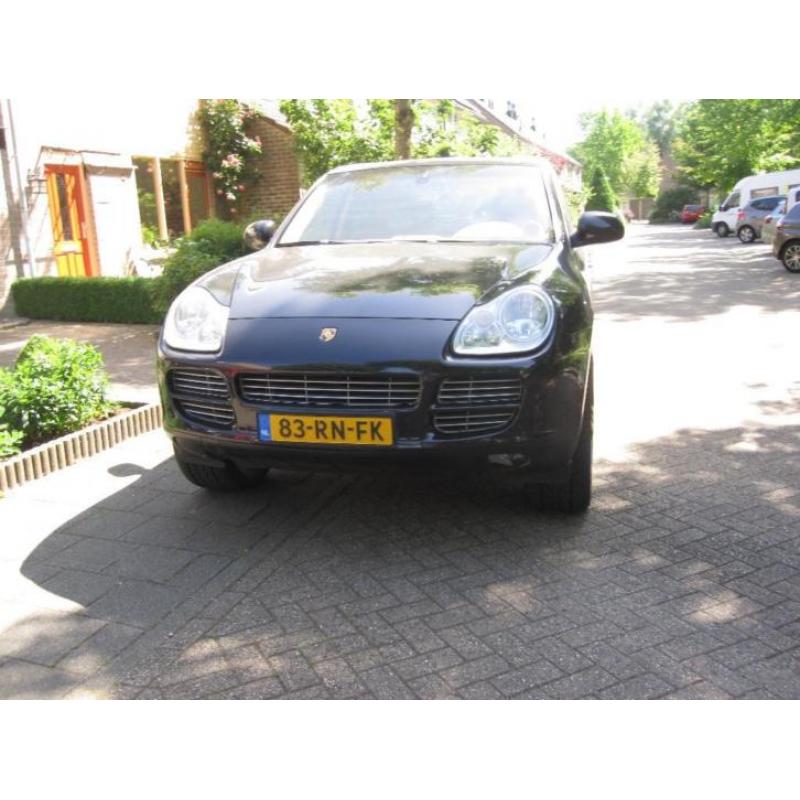 Porsche Cayenne 4.5 S Tiptronic S 2005 Zwart, Open Dak,