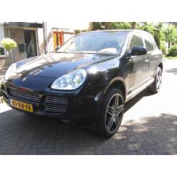 Porsche Cayenne 4.5 S Tiptronic S 2005 Zwart, Open Dak,