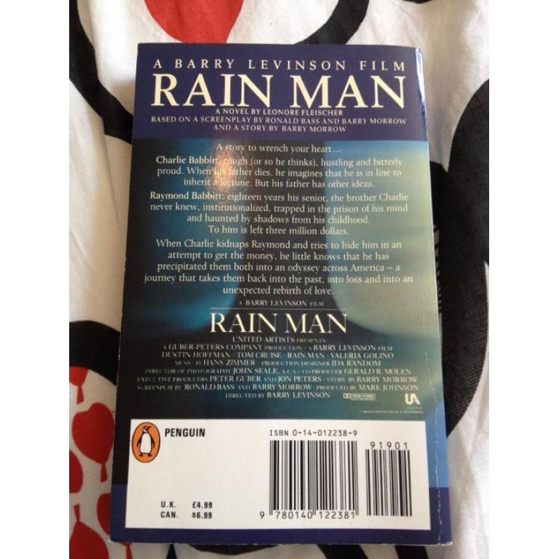 Rain man boek