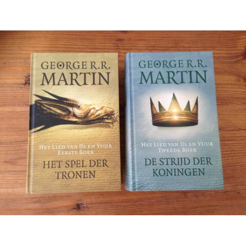 Game of Thrones, Het spel der Tronen boeken hardcover (1&2)