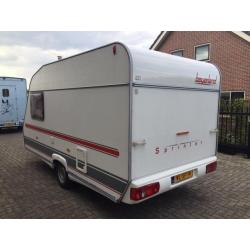 Beyerland 390 G Sprinter, Stapelbed 2004 met voortent