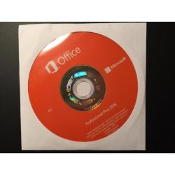 Office pro plus pakket 2016 met licentie Inc dvd