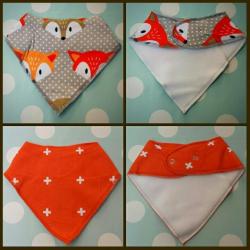 Stoere baby bib kwijlslab bandana slabber nieuw