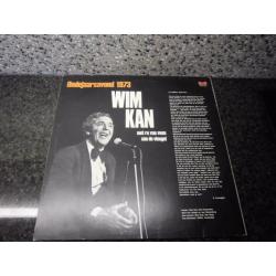 Mooie cabaret LP Wim kan Oudejaars conferance 1973