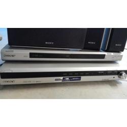 Sony dvd speler,tuner met surround systeem