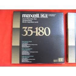 2 x Maxell XLII 35-180 EE n.a.b. als nieuw.