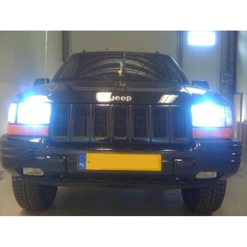 Xenon Verlichting Voor uw Jeep, H7 H1 H4 H3 H8 HB4 HB3