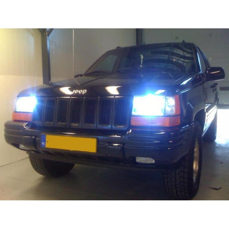 Xenon Verlichting Voor uw Jeep, H7 H1 H4 H3 H8 HB4 HB3