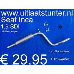 Uitlaat Seat Inca 1.9 SDI € 29,95 Voorraad