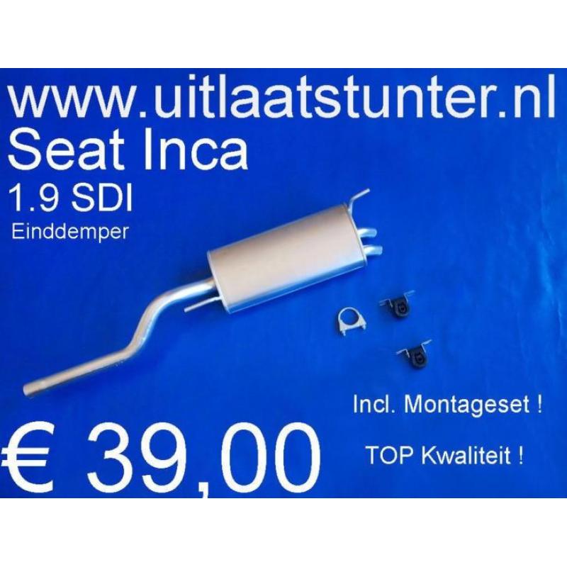 Uitlaat Seat Inca 1.9 SDI € 29,95 Voorraad