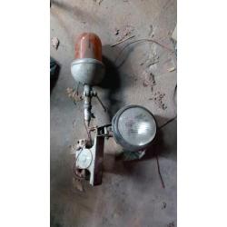 Oldtimer / verlichting / retro / vintage / zwaailamp / lamp