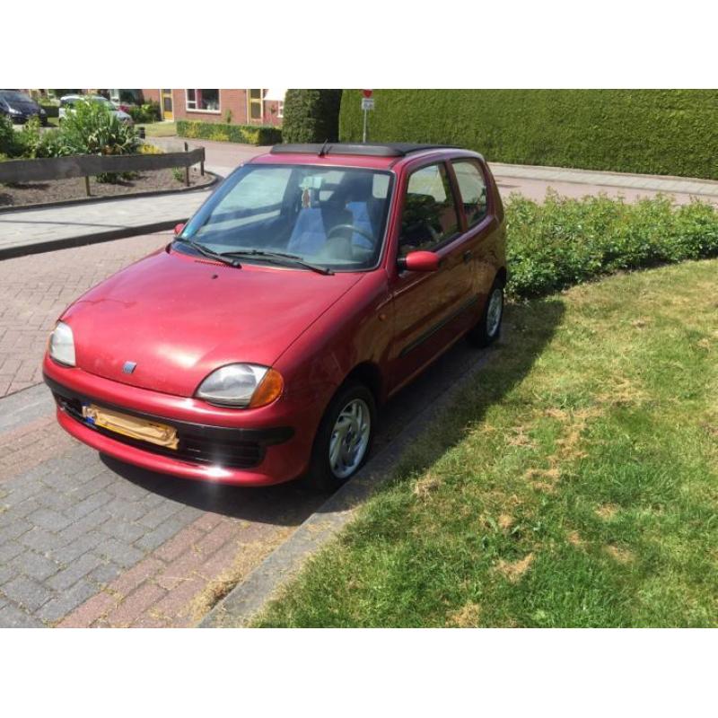 Fiat Seicento 1.1 SPI 1999 Rood