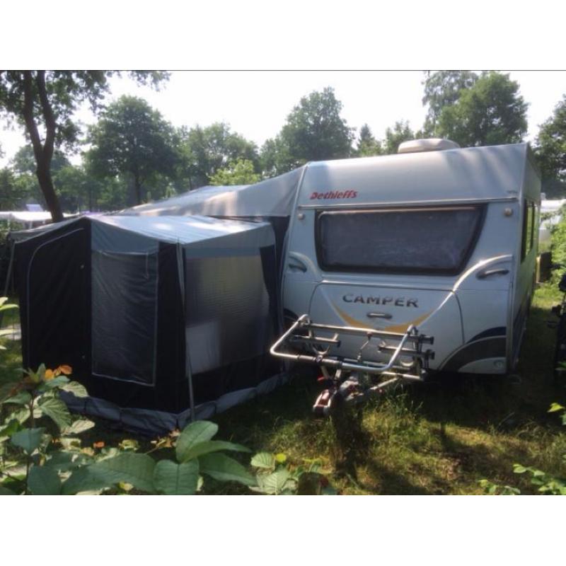 Dethleffs 500tk bj 2008, stapelbed, Walker voortent, luifel